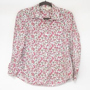 *CLEARANCE* Petites Floral Button Down Top Size PS